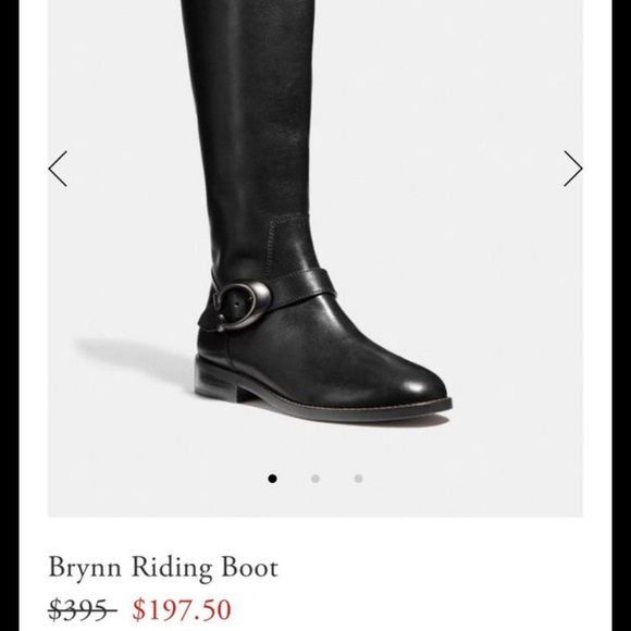 Coach Boots - Picture 1 of 3